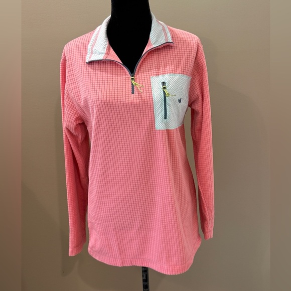 Women’s SOUTHERN MARSH FieldTech Dune fleece pullover- Camelia. Size XS - Picture 3 of 8